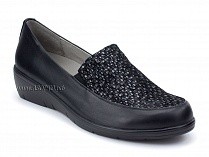 170201 Сурсил-Орто (Sursil-Ortho), туфли для взрослых, кожа, замша, черный, полнота 6 в Челябинске