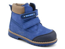 505 Д(23-25) Минишуз (Minishoes), ботинки ортопедические профилактические, демисезонные утепленные, нубук, байка, джинс в Челябинске