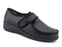 81-22-415/57 Рикосс (Ricoss) туфли для взрослых, кожа, черный, полнота 9 в Челябинске