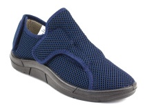 010ПБ-Ж-Т4 С  (77202-33386) Алми (Almi), туфли для взрослых, текстиль, синий в Челябинске